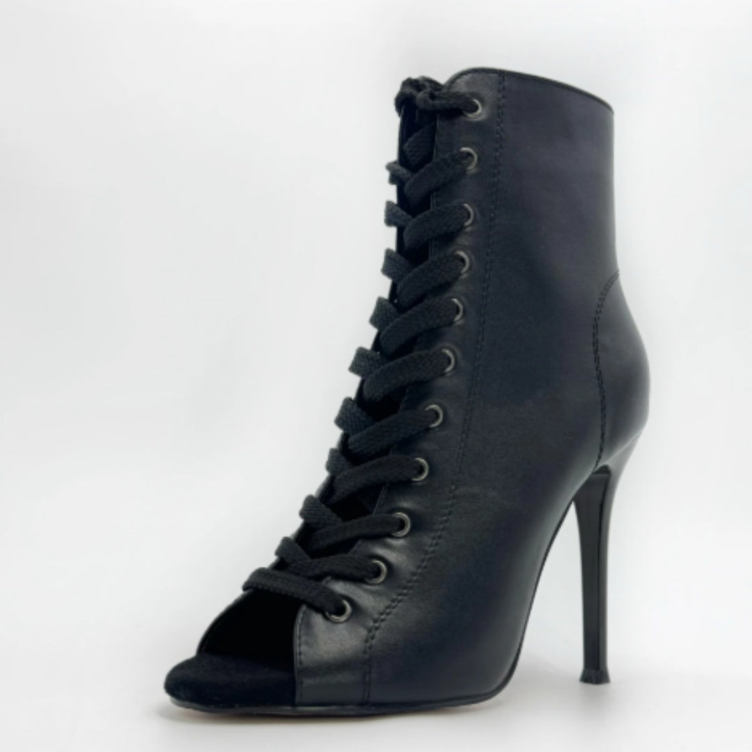 Talons hauts de style européen et américain pour les femmes avec des talons minces et des orteils sexy exposés