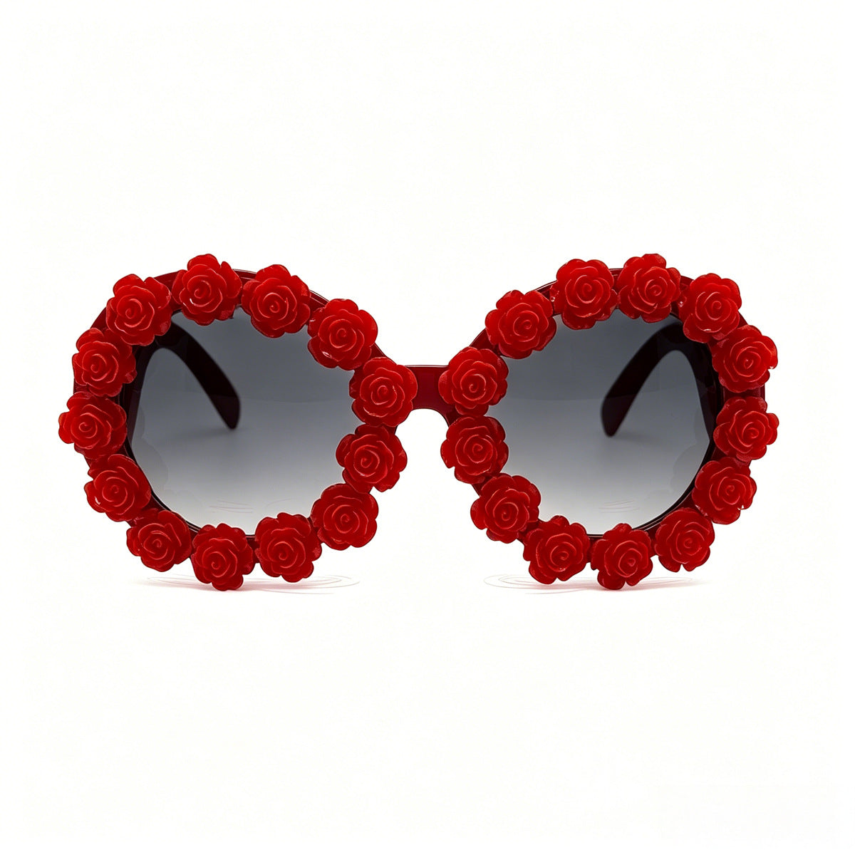 Lunettes de soleil vintage à trois dimensions pour femmes