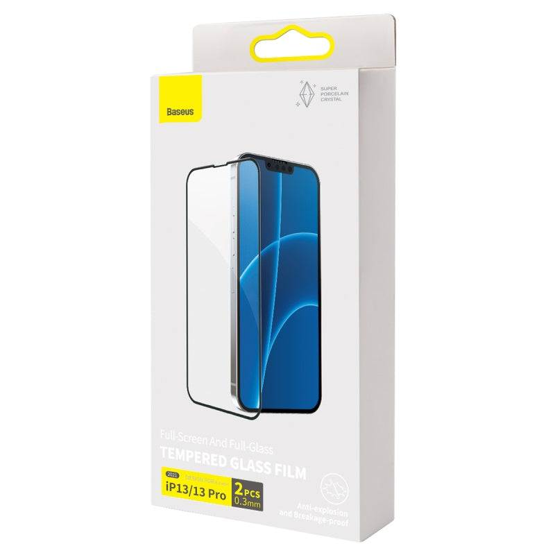 0.3mm Full Screen Full Glass Super Porcelaine Crystal Tempered Film pour IP 5.4 Inch Modèle