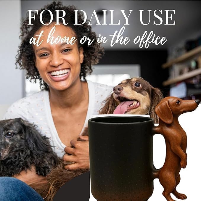 Mug 3D à la main Dachshund