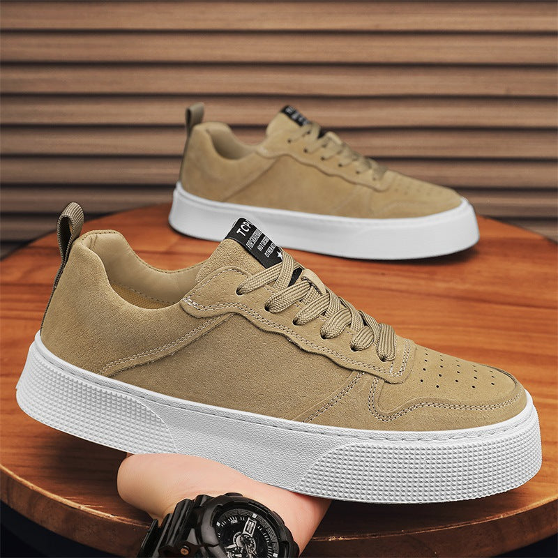 Automne Hommes Respirant Plus Taille 46 Platform Sneakers All-matching Mode Casual Sp