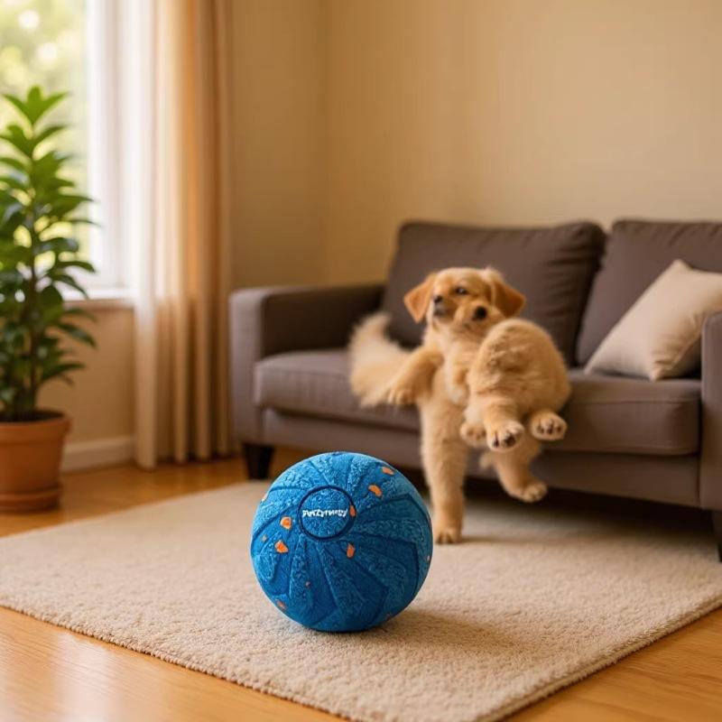 Pet Chew-résistant Bite-proof Chasing Bounce Ball