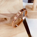 Bracelet d'onde scintillante de mode pour femmes