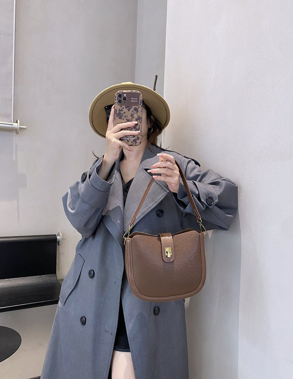 Minimaliste mode léger de luxe sac à main en cuir véritable sac à main polyvalent main Cowh