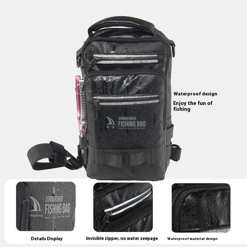 Sac à dos pratique de pêche sportive de plein air pour hommes