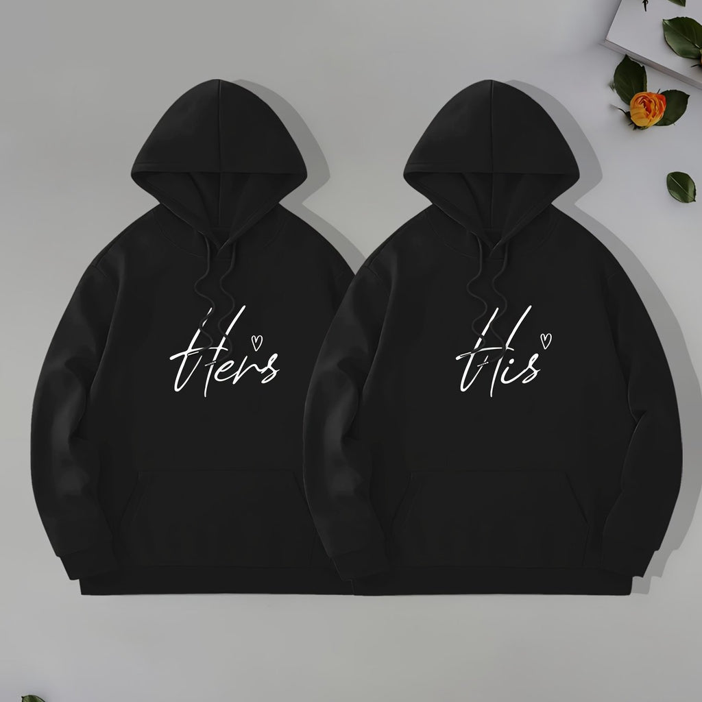Stylish Casual Loose-fitting Unisex Hoodie pour les couples