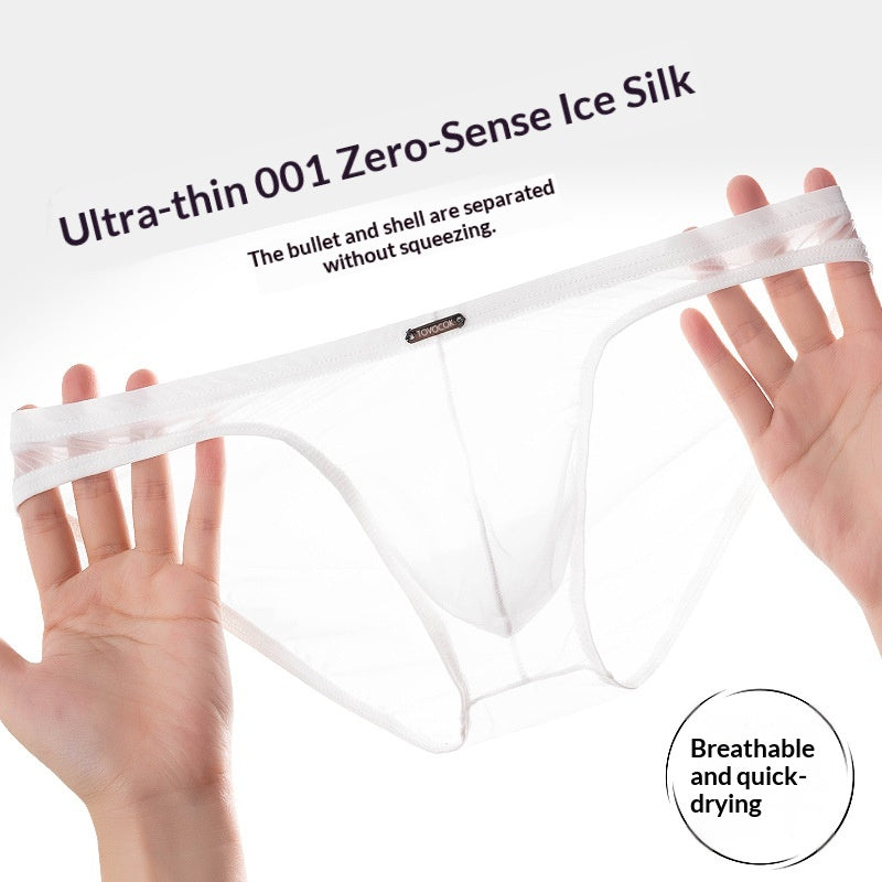 Hommes Ice Silk Cooling Sous-vêtements