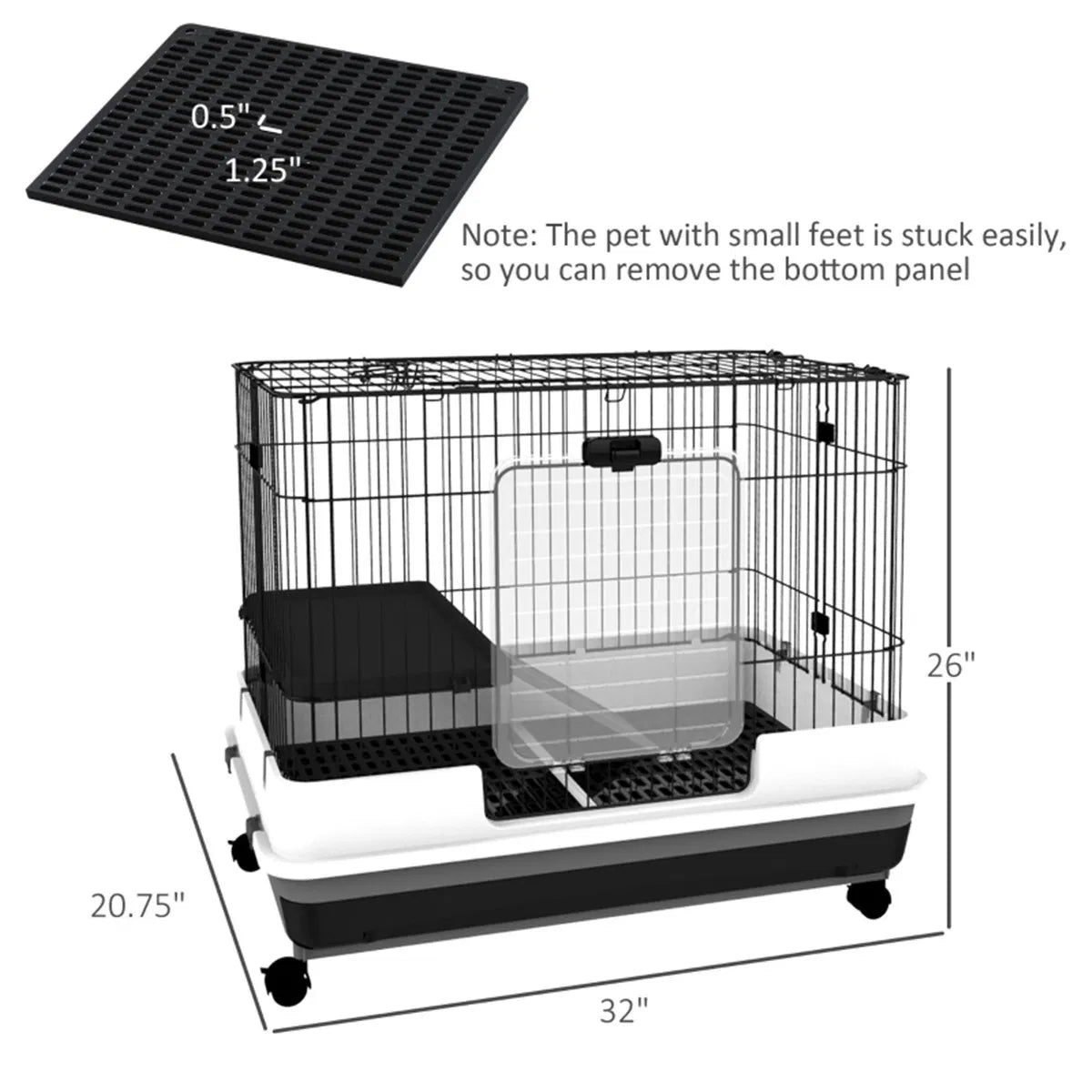 Petite cage animale (Amazon Shipping)(Interdit par WalMart)