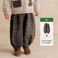 Artistique Petits-floraux Enfants Cravate polyvalente Pantalons en bois