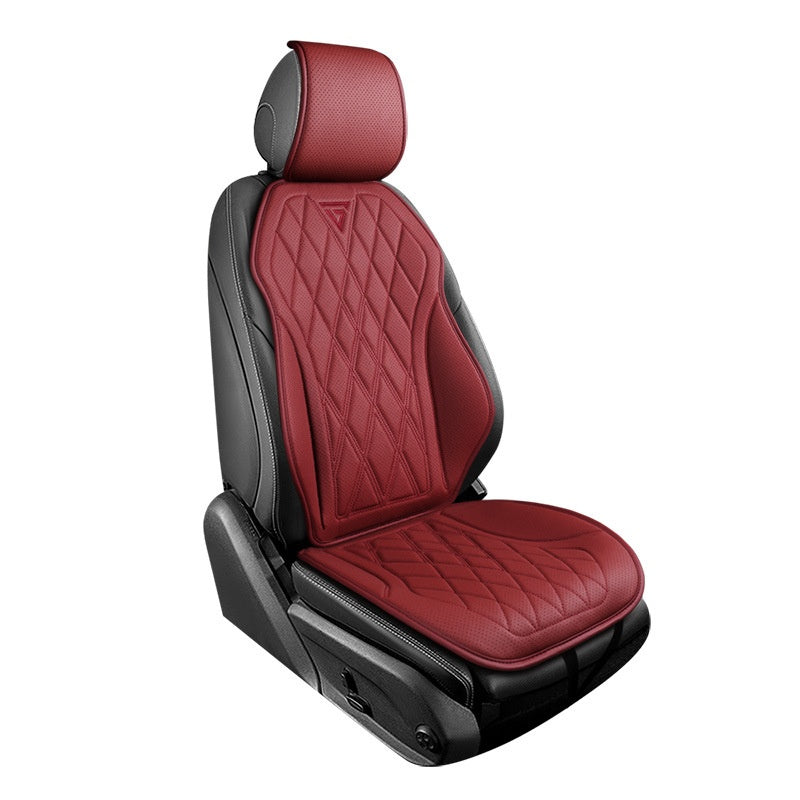 Coussin de siège de voiture en cuir Napa léger pour toutes les quatre saisons