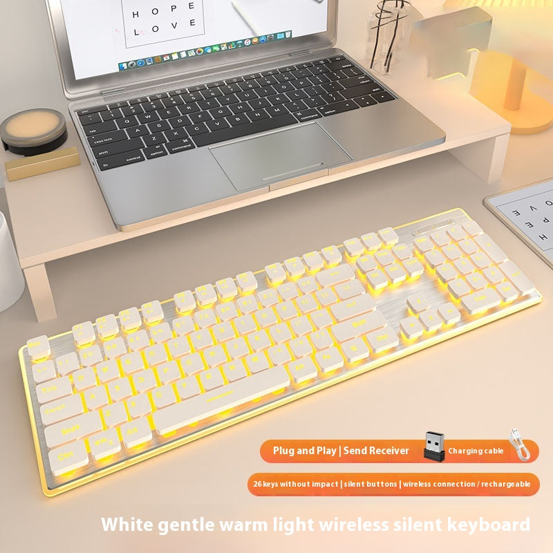 Beau clavier Bluetooth sans fil Mute