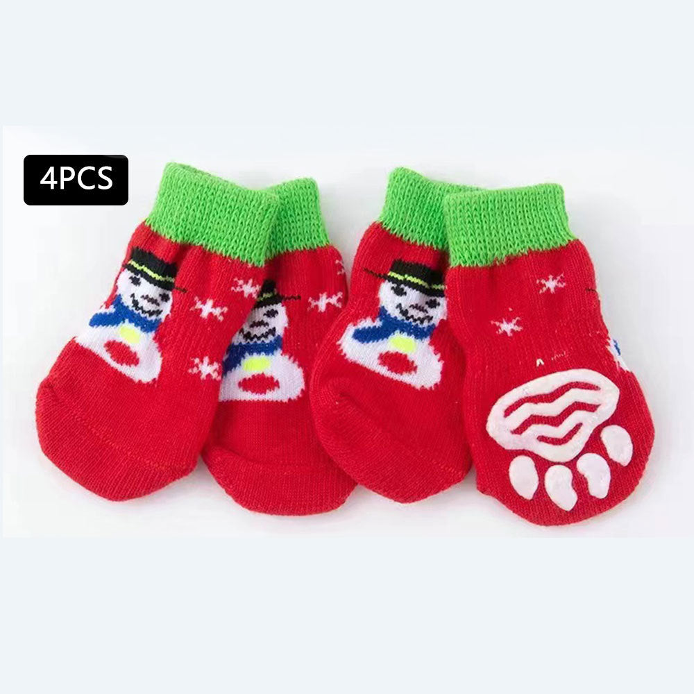 Chaussettes pour chiens de Noël