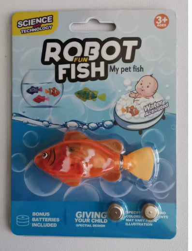 Animal Fish Simulation Light-Activated Clownfish Bathtub and Splashing Toy