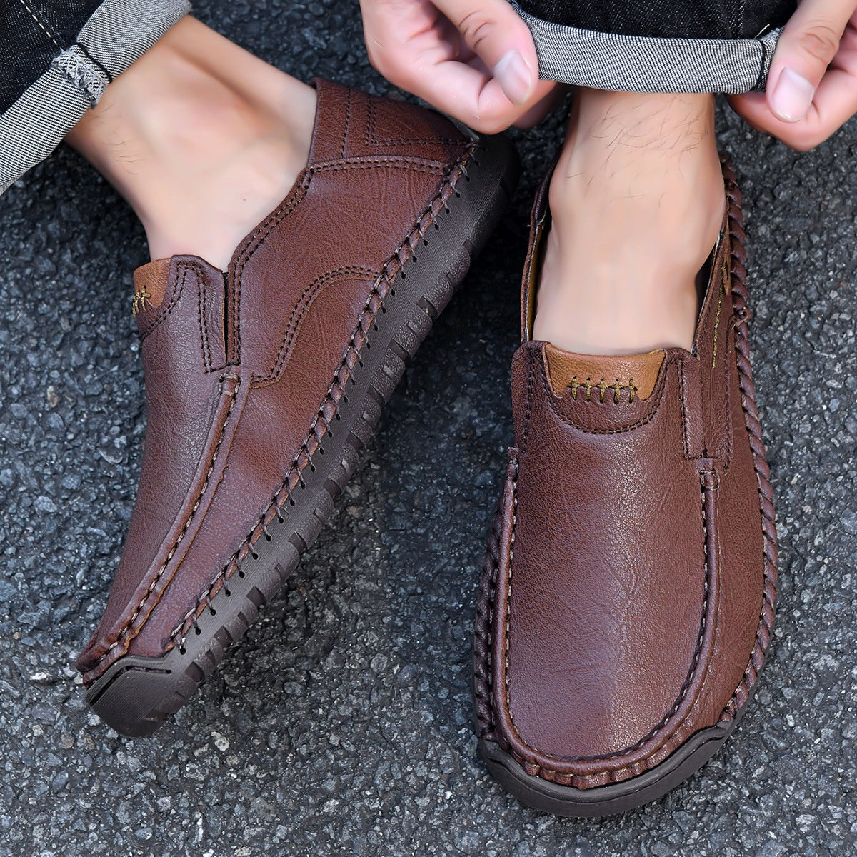 Mocassins Homme large-pied de grande taille Style décontracté