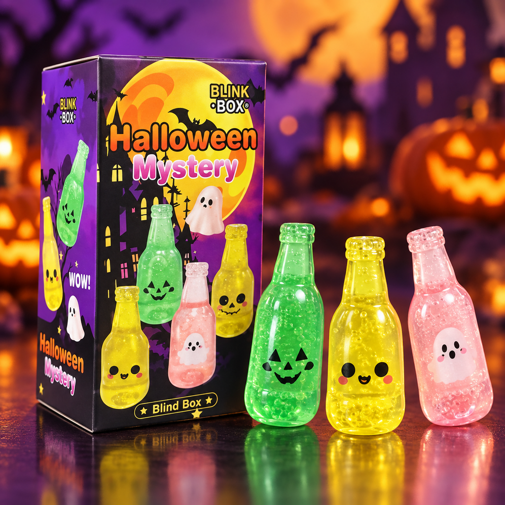 Ensemble de jouets sensoriels Glow-in-the-Dark Halloween