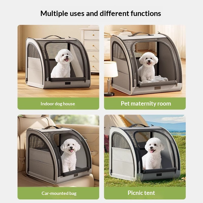 Kennel de voiture pour chiens épais, amovibles et lavable
