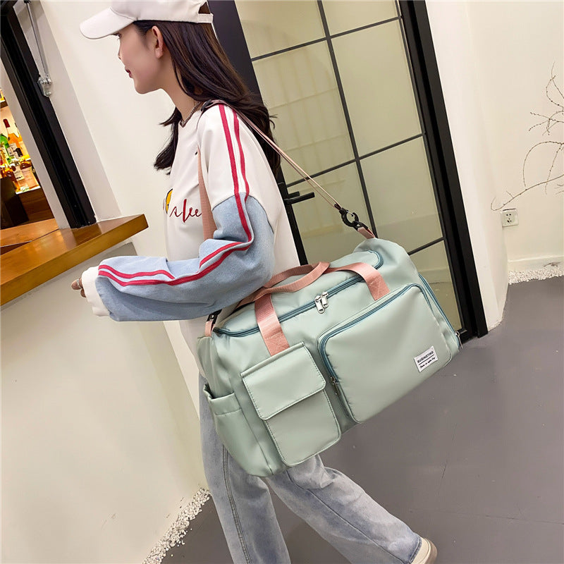 Sac de fitness tendance Séparation humide à sec Sac de sport portatif