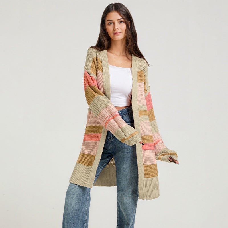 Manteau à manches longues pour femmes