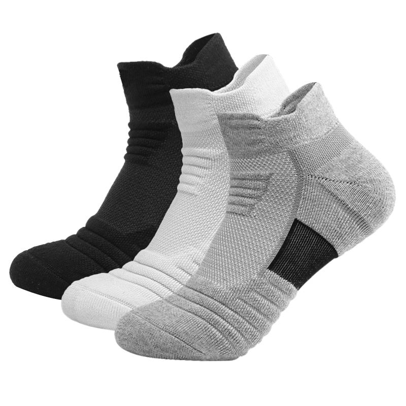 Basketball Chaussettes épaissies à fond de serviette Longueur mi-calf Respirant Sweat-absorption et non