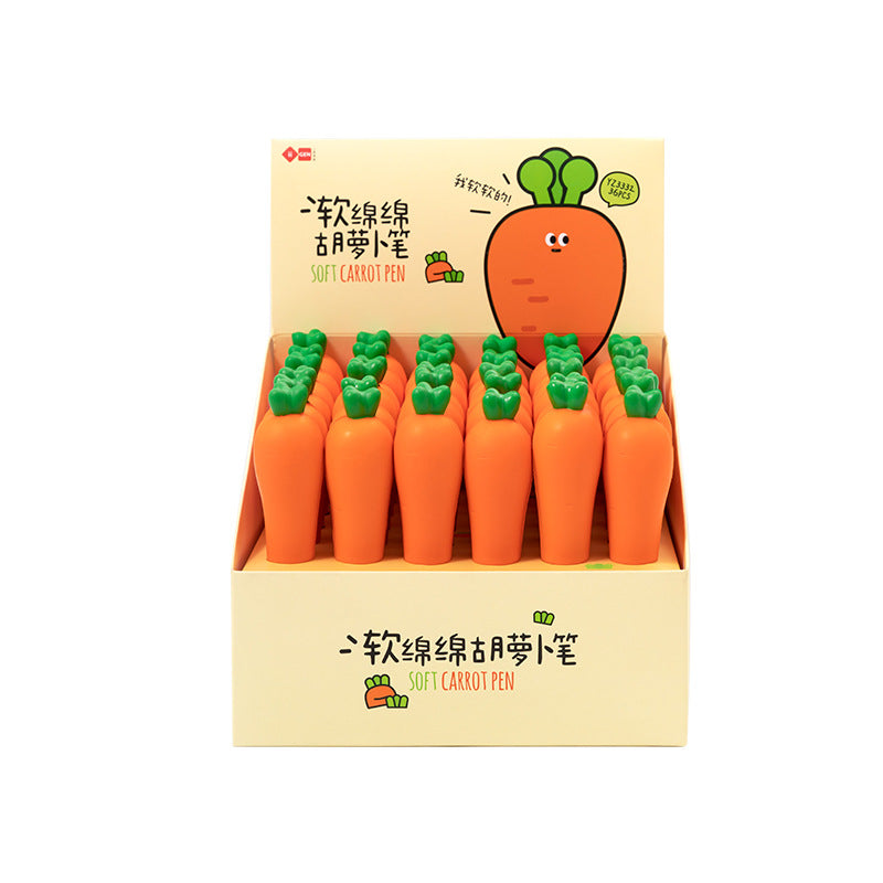 Stylo de décompression de dessin animé Cactus Gel Stylo de décompression créatif