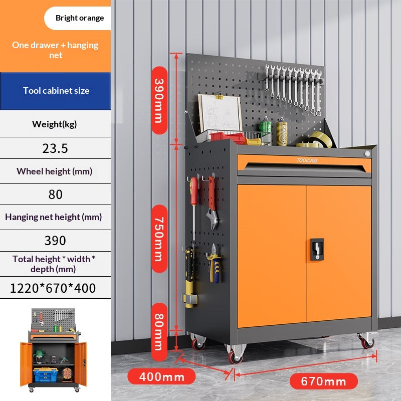 Industrie de la réparation de matériel Coffret à outils mobiles robustes avec tiroirs