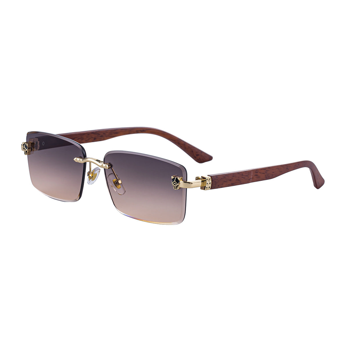 202 Lunettes de soleil mode sans cadre pour hommes