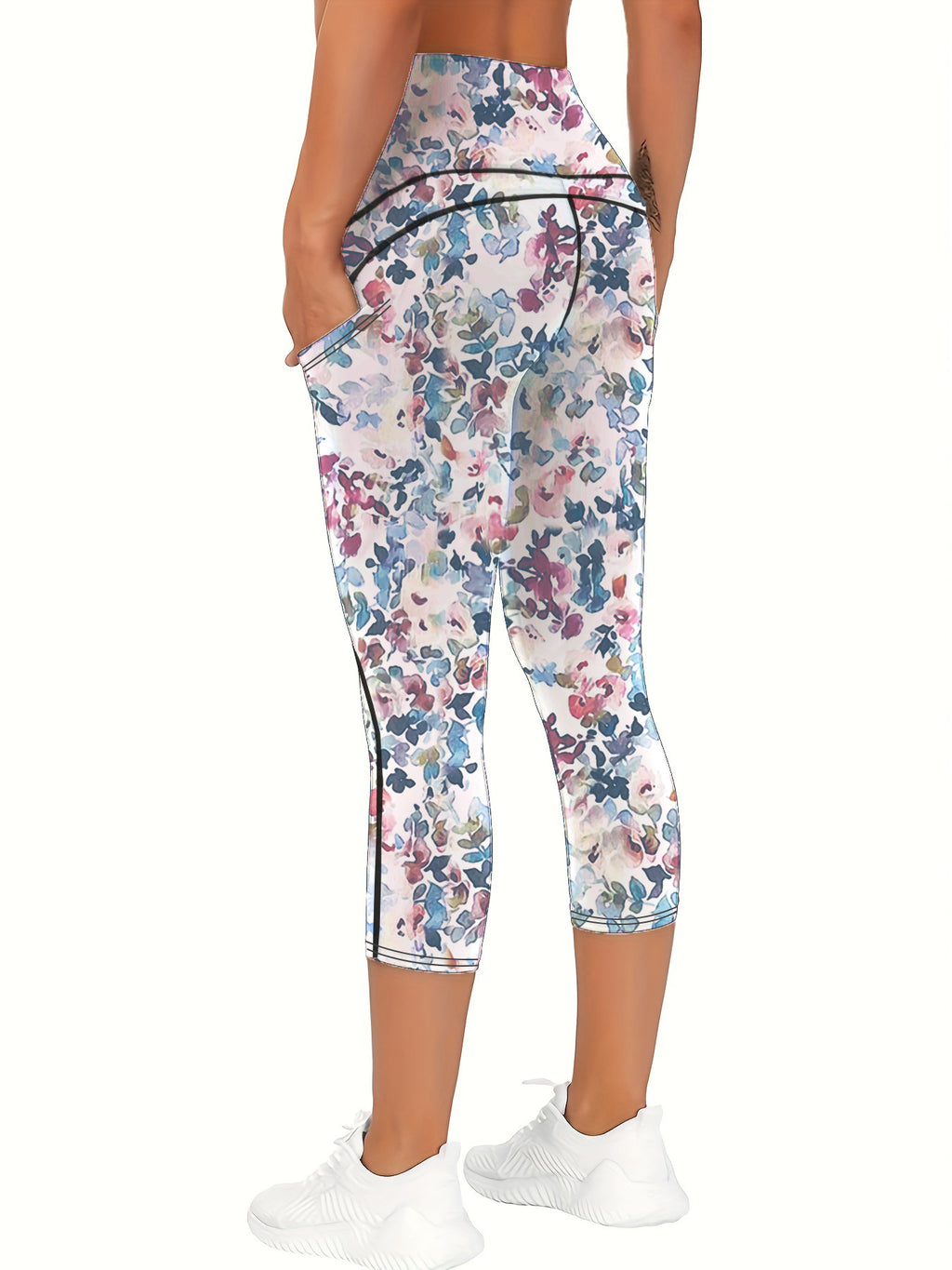 Pantalons de yoga avec impression