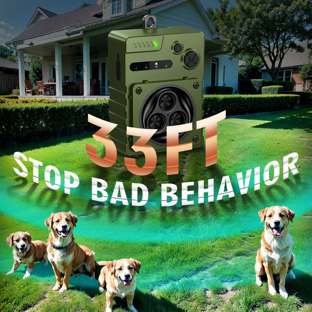Appareil à ultrasons anti-Barking chien outil d'entraînement chien Repeller chien