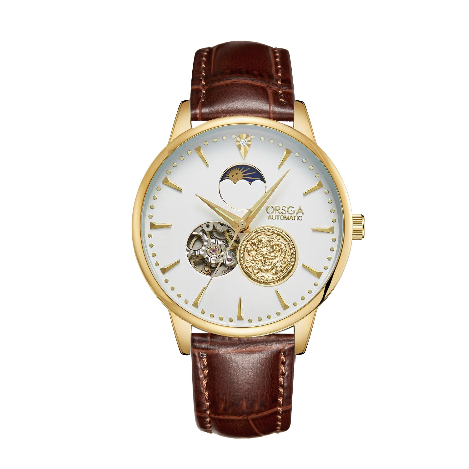 Montre mécanique haute de gamme pour hommes
