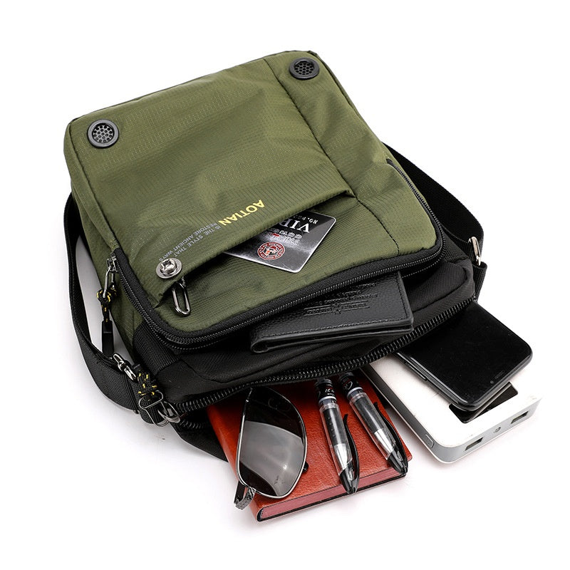 Épaule pour hommes Tide Crossbody Outdoor Travel Waterproof Loisirs Sac personnalisé