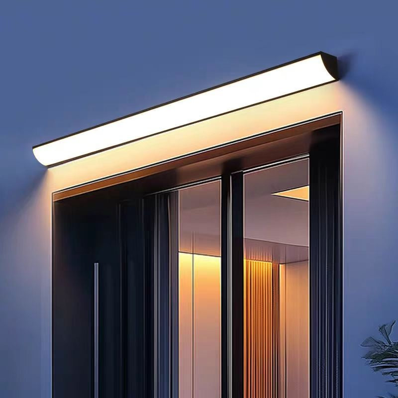 Extérieur longue lumière murale imperméable pour les villas Courtyards Et Balcons