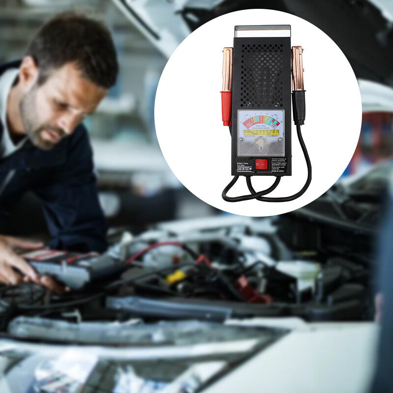 Testeur de charge de batterie de voiture 6V-12V 1 00Vérificateur de charge du système d'ampli Réparation automobile