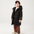 Manteau en coton or noir Hors saison Graphène Unisexe
