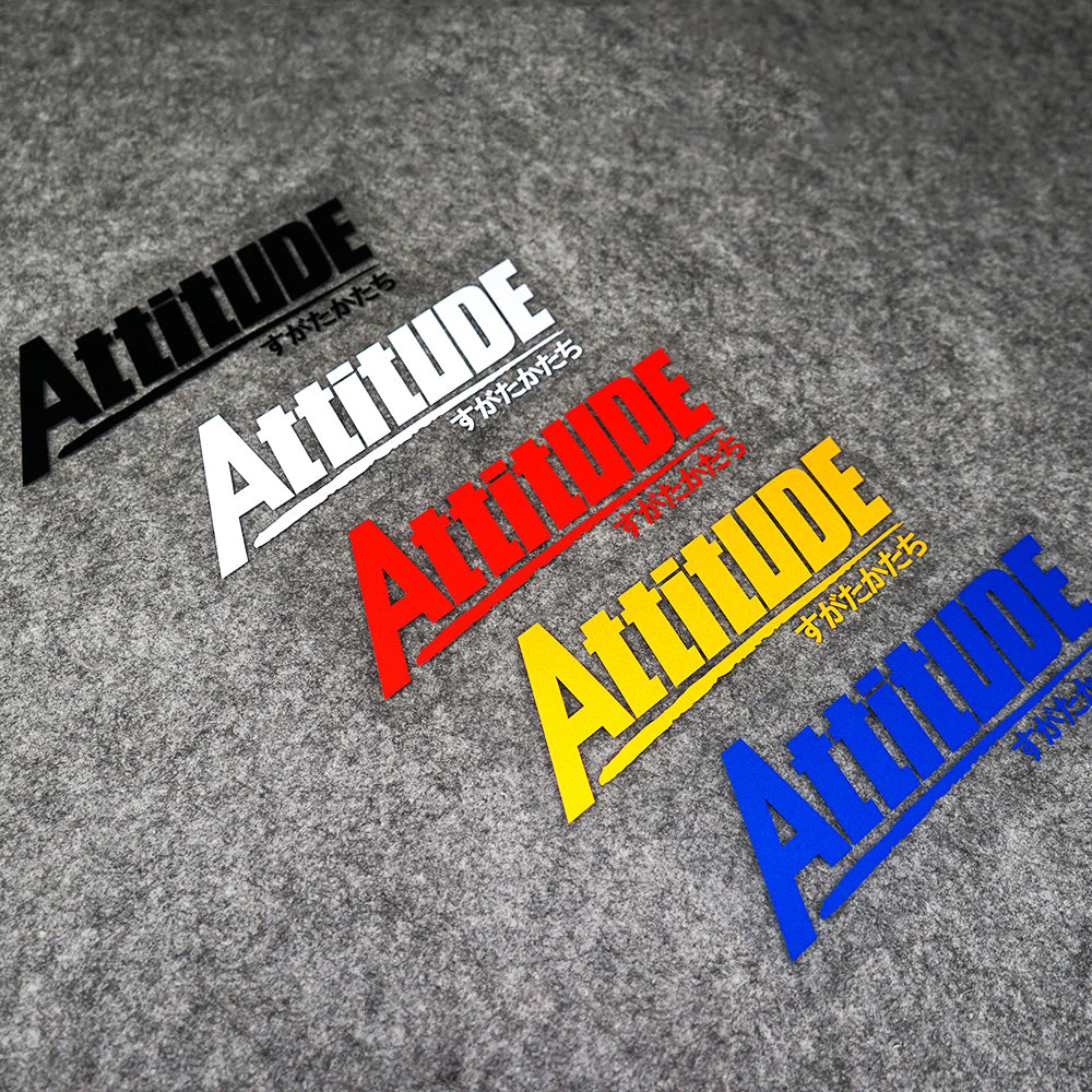 Personnalité JDM Jouer Voiture Attitude Corps Fenêtre Décoration Voiture Stickers Reflective Waterproo