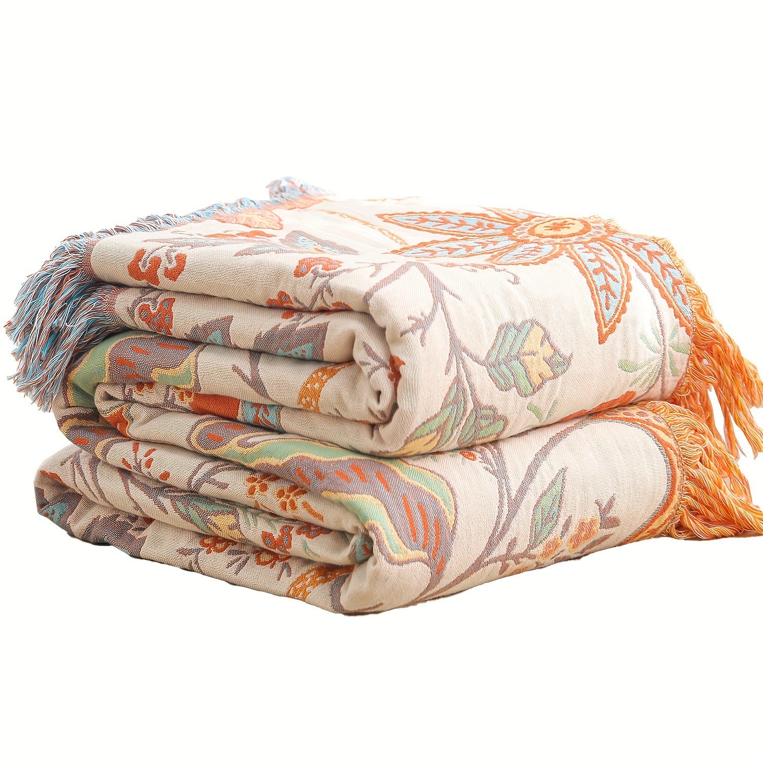 Impression maison créative Couverture de serviette à quatre couches Gauze