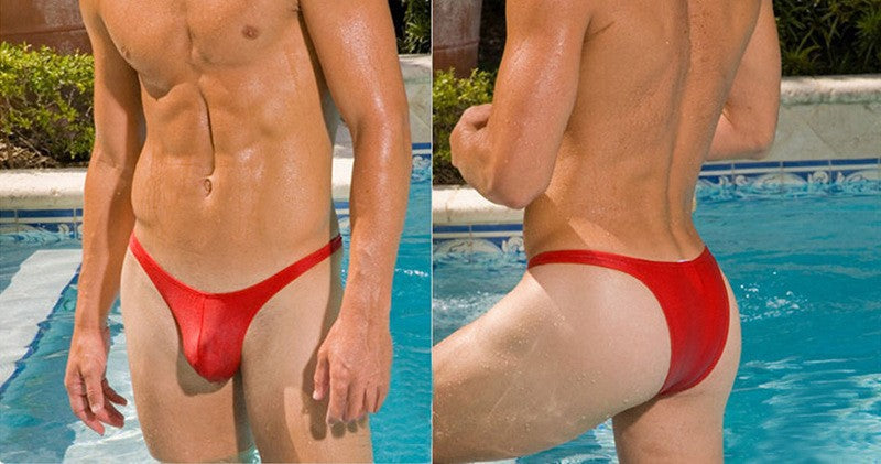 Sous-vêtements de bikini de plage Sexy Low Waist pour hommes