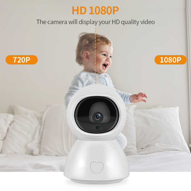 Caméra de surveillance de 5 pouces pour moniteur de bébé