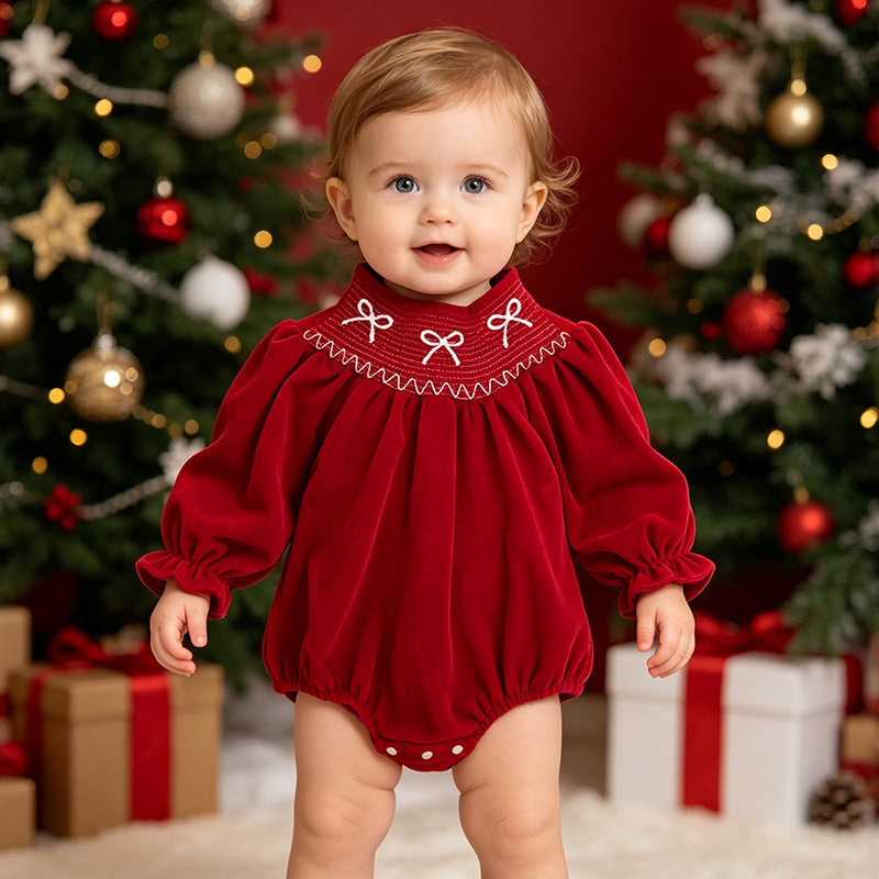 Bébé fille Printemps et automne Romper
