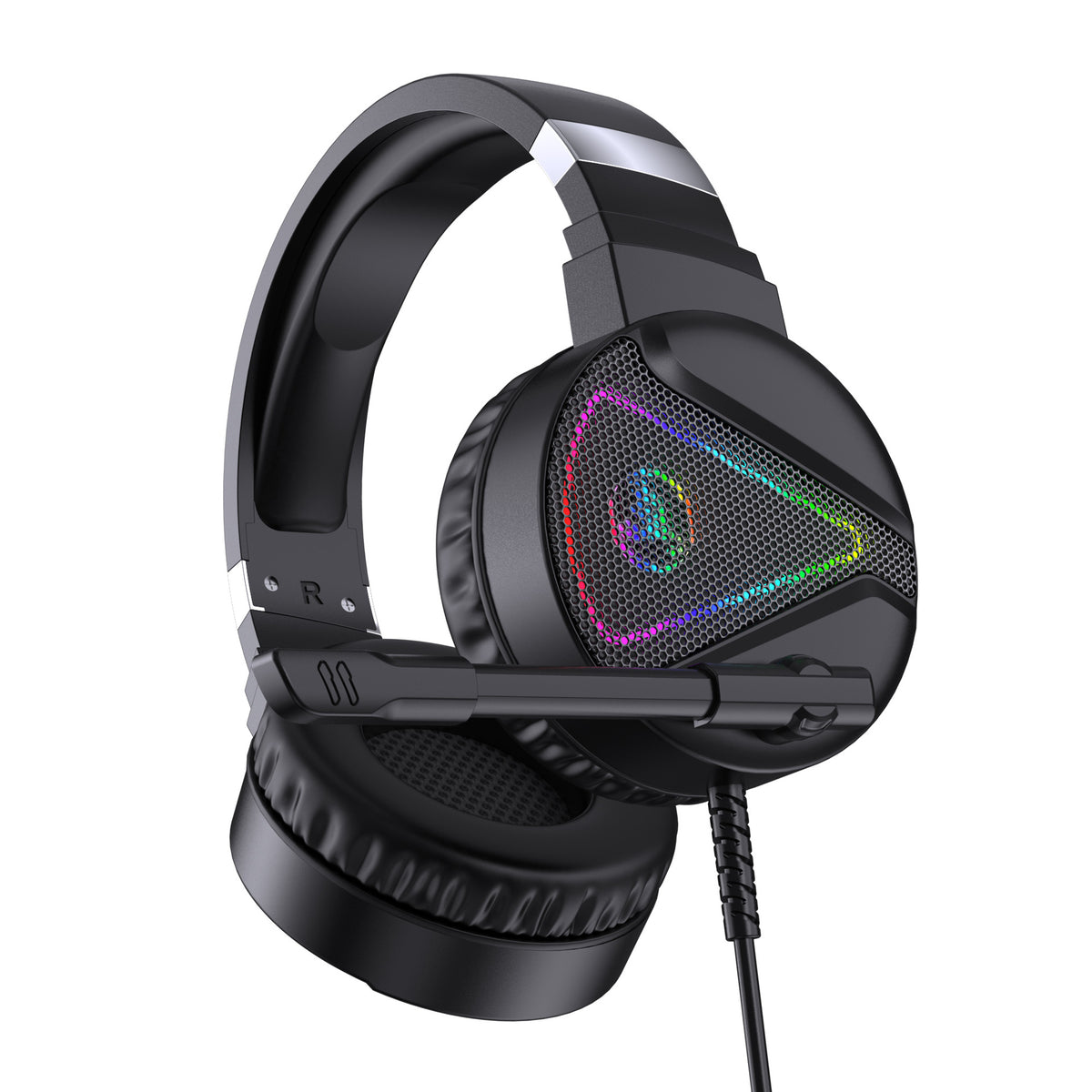 Casque ABS lumineux RGB