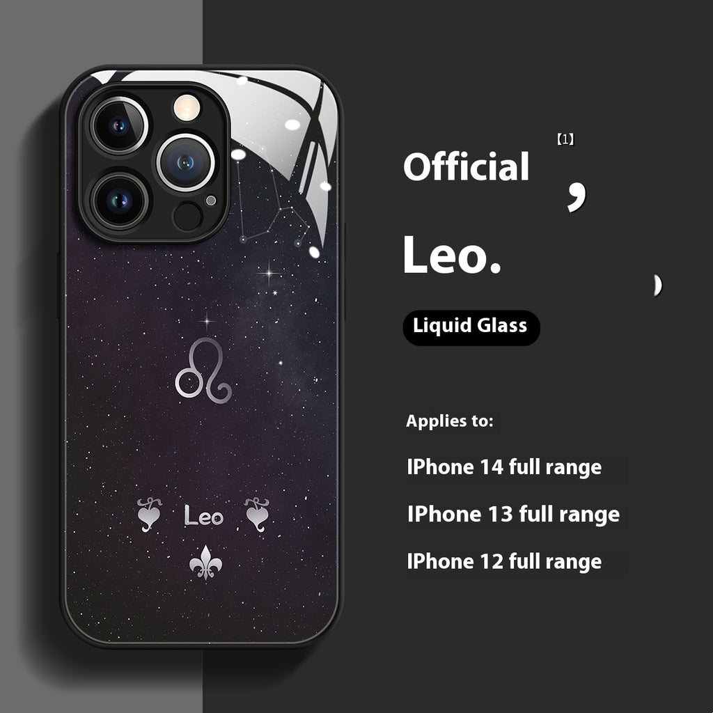 Constellation Symbole boîtier de téléphone verre liquide