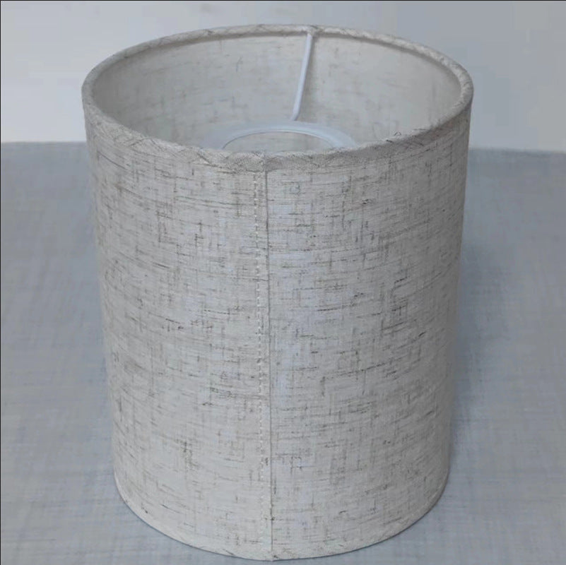 Luminaire de bureau en tissu carré simple