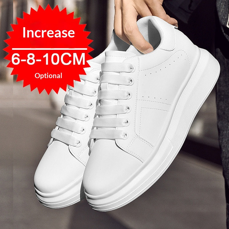 Sneakers en couleur unie et épaisse Hommes Chaussures Casual