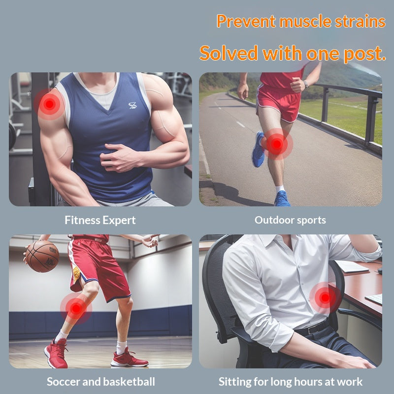 Tape de sport Muscle Patch élastique Sports fournitures Sports Équipement de protection Muscle Effe