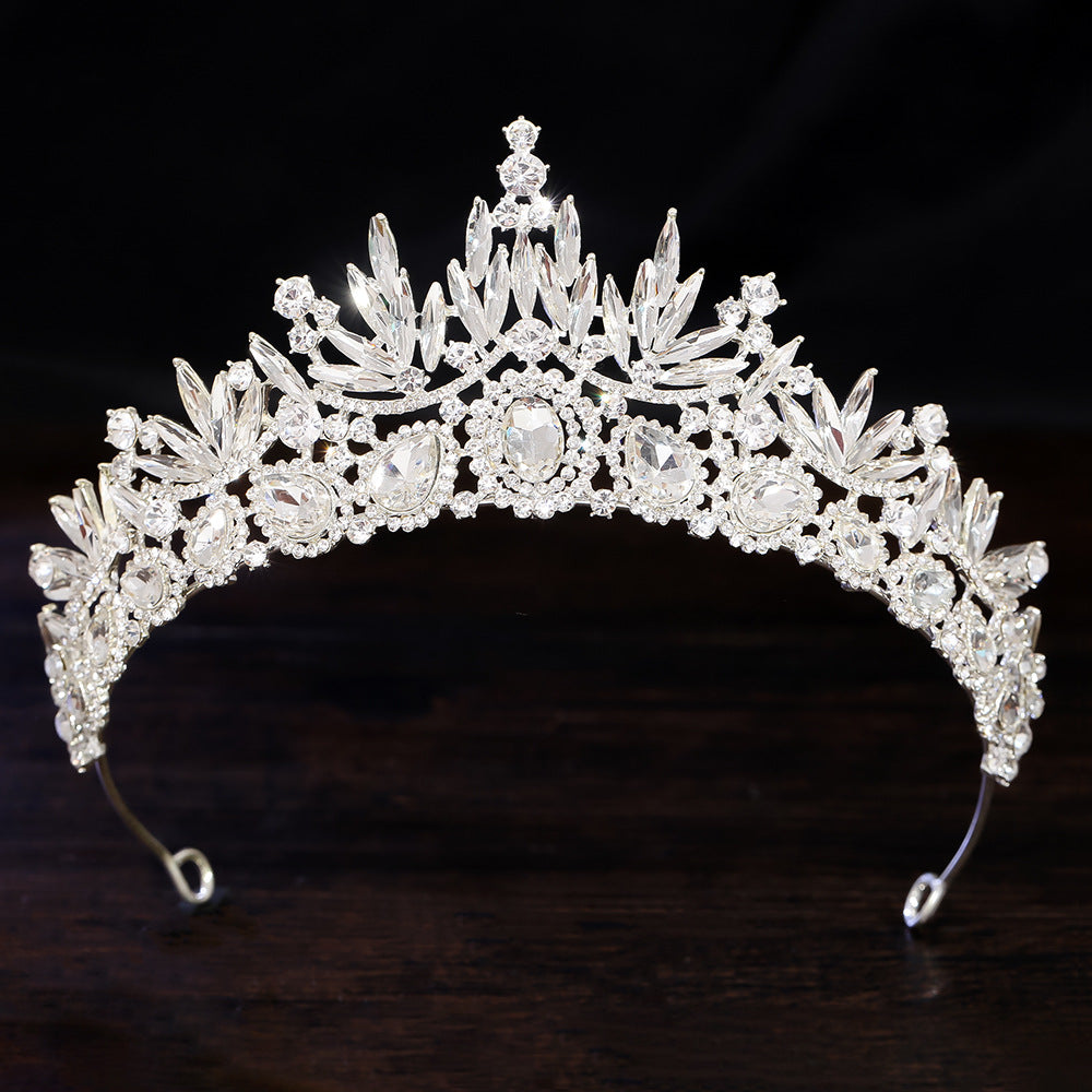 Crown Headdress Princess Girls Crown Crystal