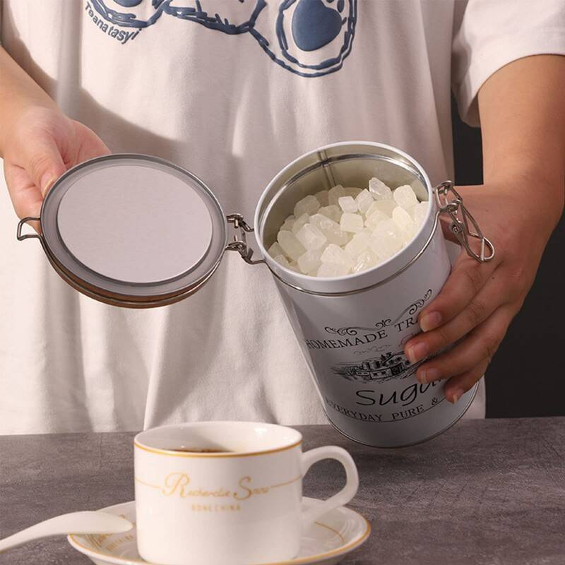 1000ml 35OZ de café de thé de sucre boîte de 3