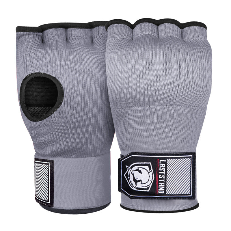 Gel Gants de demi-doigts de boxe Gants de boxe rapide paresseux Bandage de vêtements de garde à main