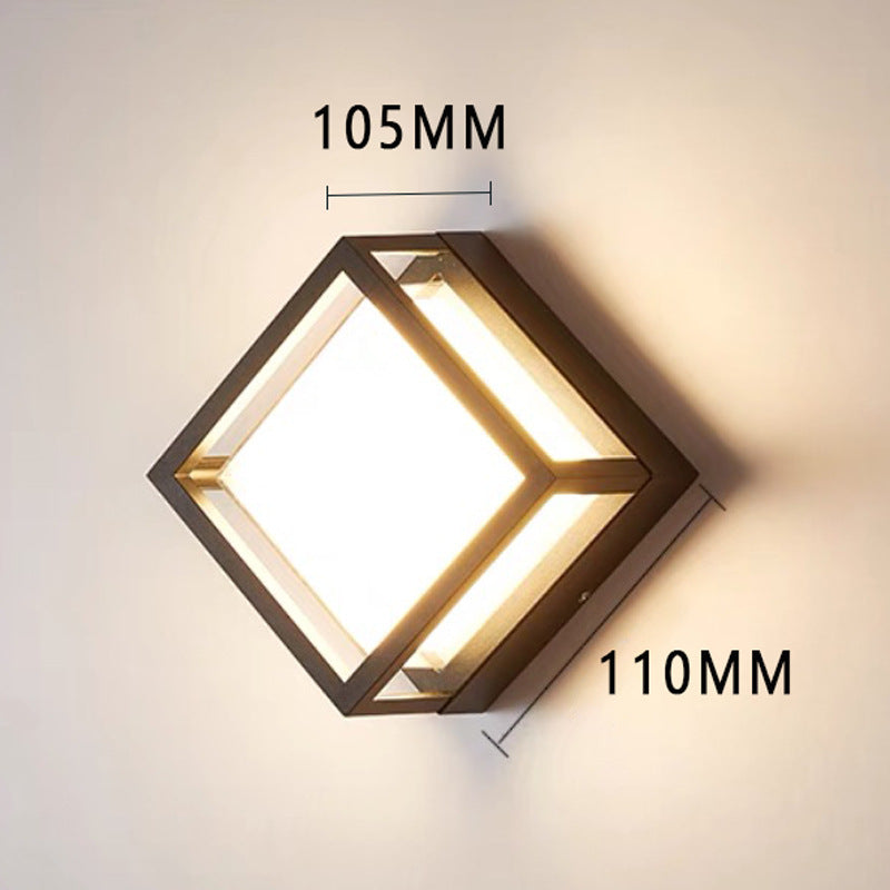 Éclairage LED pour cour et balcons Lumière décorative extérieure