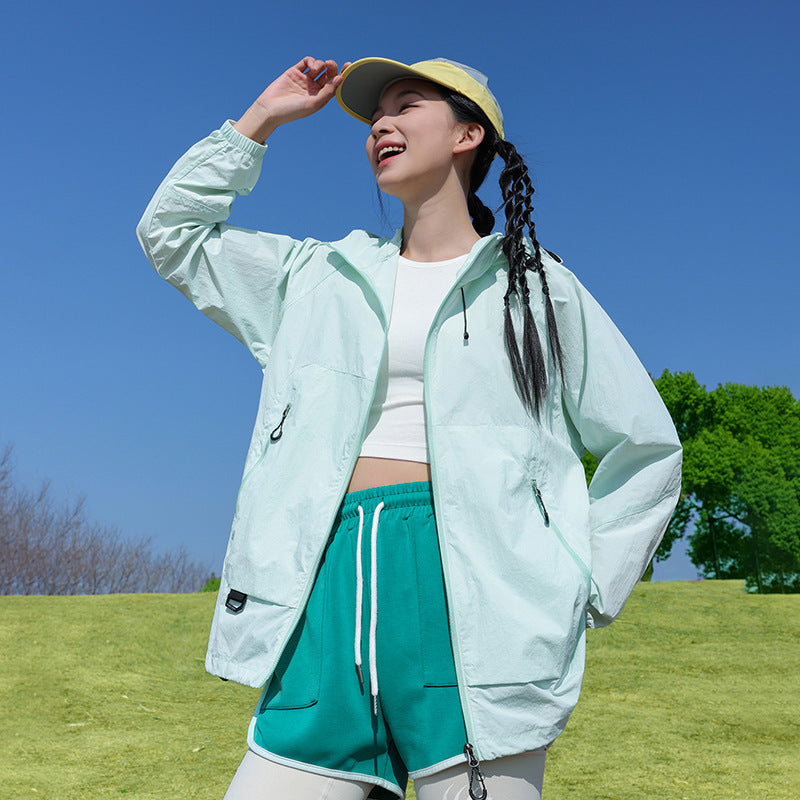 Vêtements de protection solaire à capuche pour couples