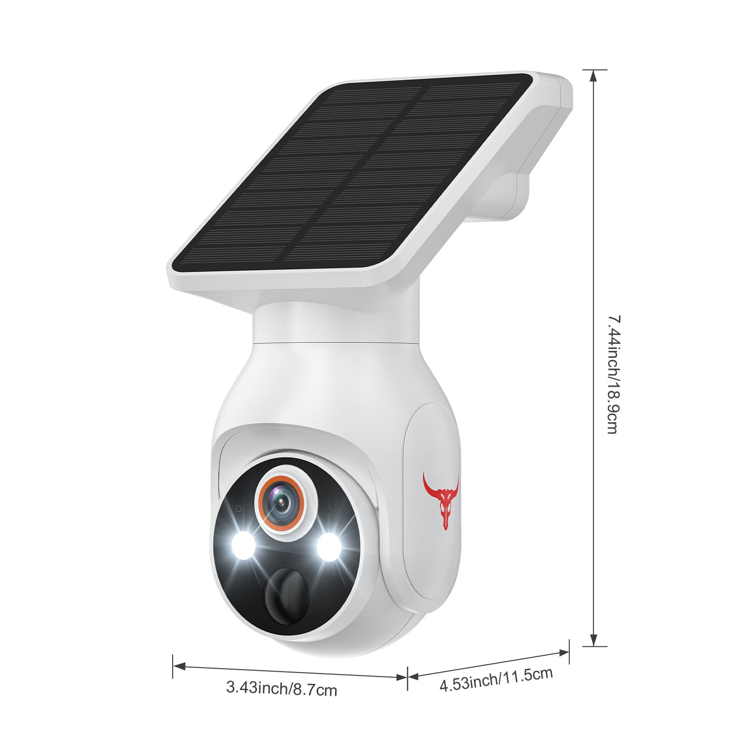 Accueil Surveillance de sécurité Caméra de batterie solaire sans fil