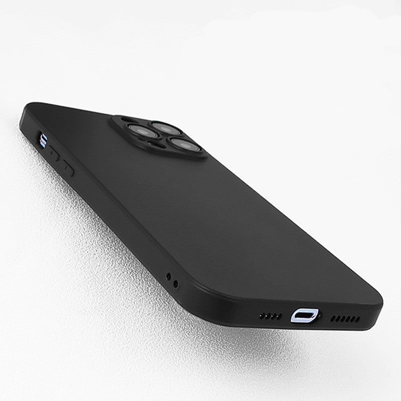 Solide couleur cas de téléphone givré Soft Shell Matériau